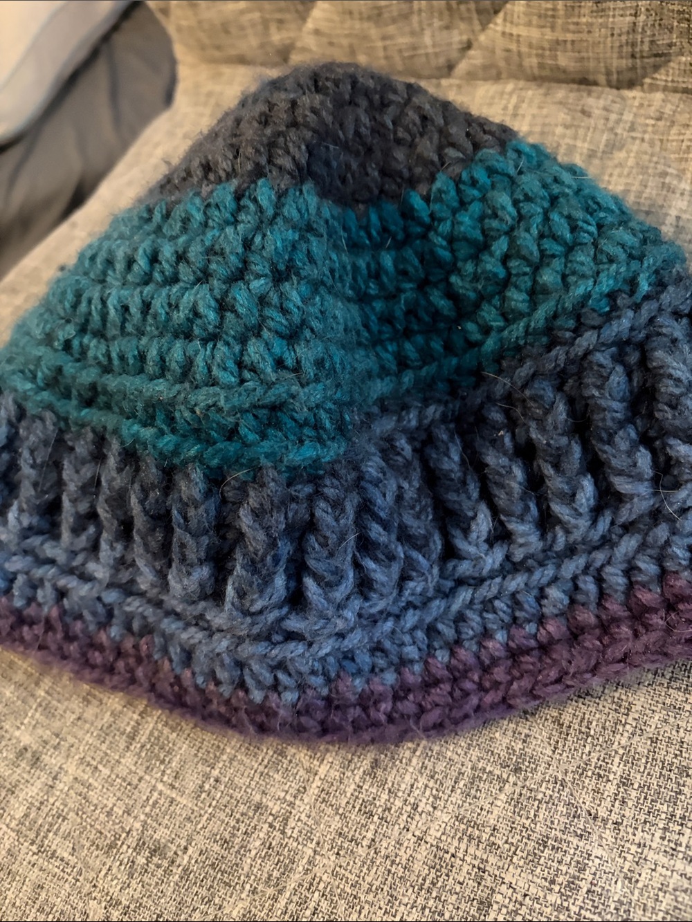 Crochet beanie